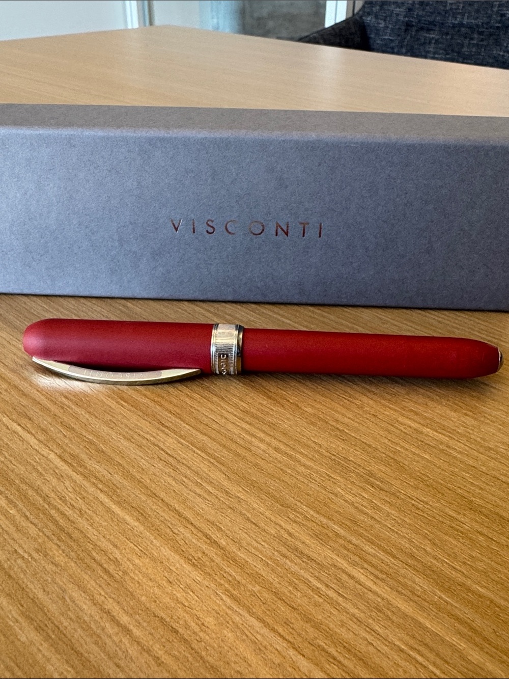 Visconti Rembrandt Eco-Logic Fountain Pen Matte- Medium Nib- Made in Italy